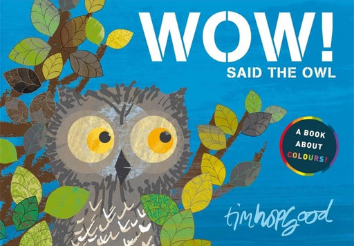 WOW! Said the Owl: A First Book of Colours by Tim Hopgood - old paperback - eLocalshop