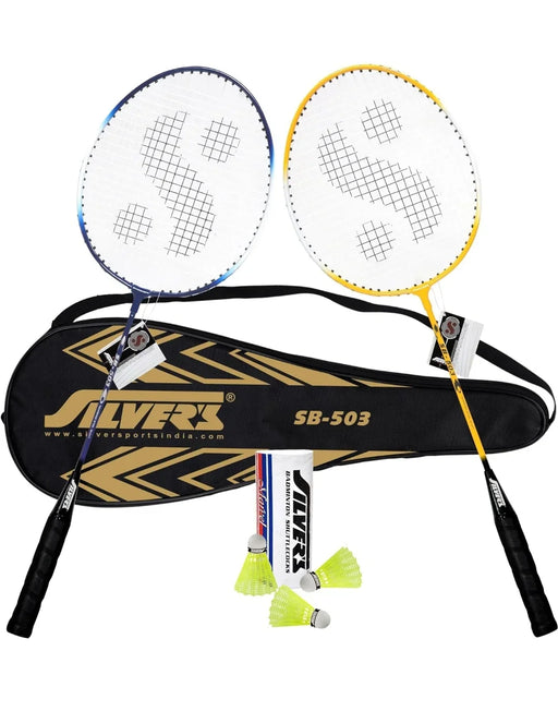 Silver's SB-818 Badminton Kit (yellow , purple) - eLocalshop