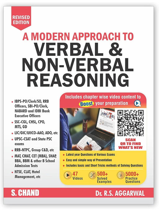 A Modern Approach to Verbal & Non-Verbal Reasoning by Dr. R.S. Aggarwal - eLocalshop