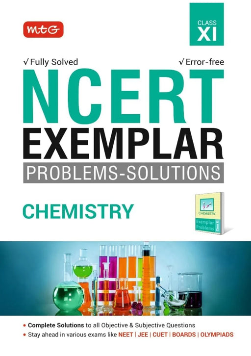 MTG NCERT Exemplar Problem Solutions Chemistry Class 11 - Complete Solution to all Objective and Subjective Questions - eLocalshop