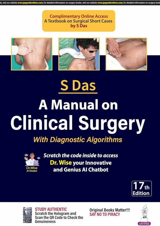 A Manual on Clinical Surgery: With Diagnostic Algorithms by Somen Das - eLocalshop