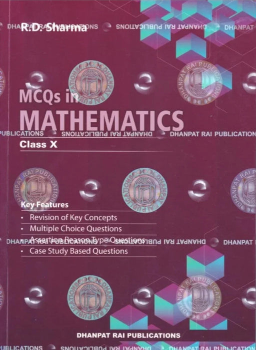 Mathematics class 10th MCQs - by R.D. Sharma - eLocalshop