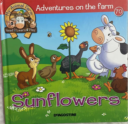 Adventures on the Farm - Sunflowers by Deagostini - old hardcover - eLocalshop
