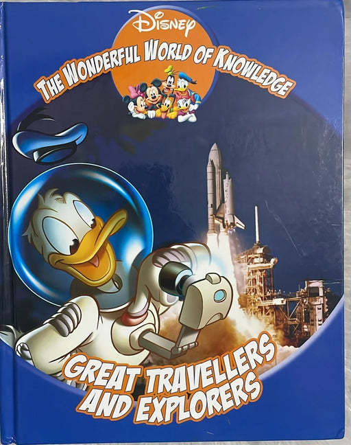 Disney the Wonderful World of Knowledge Book 6. Great Travellers and Explorers - old hardcover - eLocalshop
