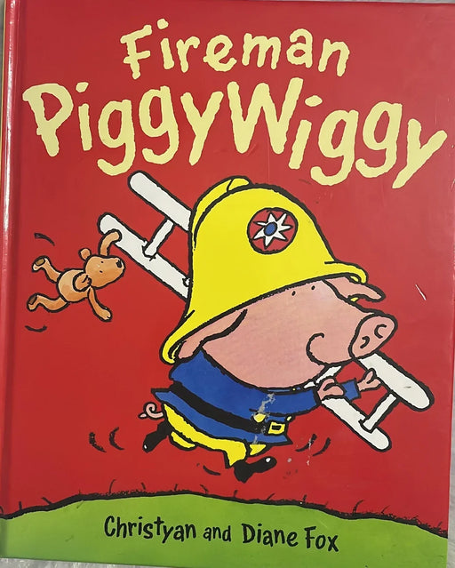 Fireman Piggywiggy by Diane Fox - old hardcover - eLocalshop