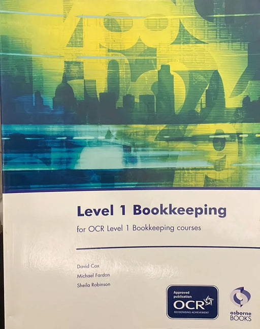 Level 1 Bookkeeping Skills: For OCR QCF (Accounting & Finance) by Michael Fardon - eLocalshop