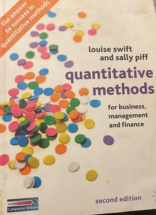 Quantitative Methods for Business by David Ray Anderson - eLocalshop