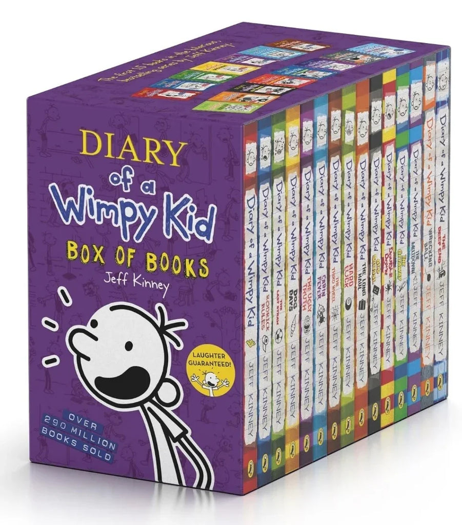 Diary of a Wimpy Kid 15冊セット Jeff Kinney Diary of a Wimpy Kid Boxset: 15 Books Collection (Books 1-15) by