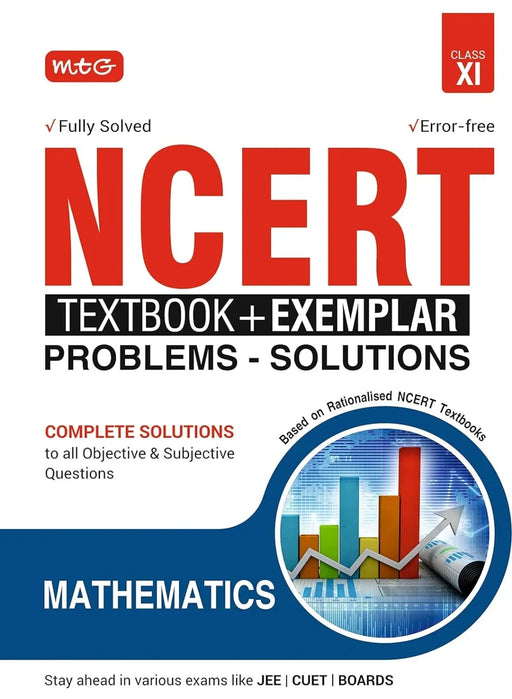 MTG NCERT Textbook + Exemplar Problem Solutions Class 11 Mathematics | Complete Solutions to All Objective & Subjective Questions MTG Editorial Board - eLocalshop