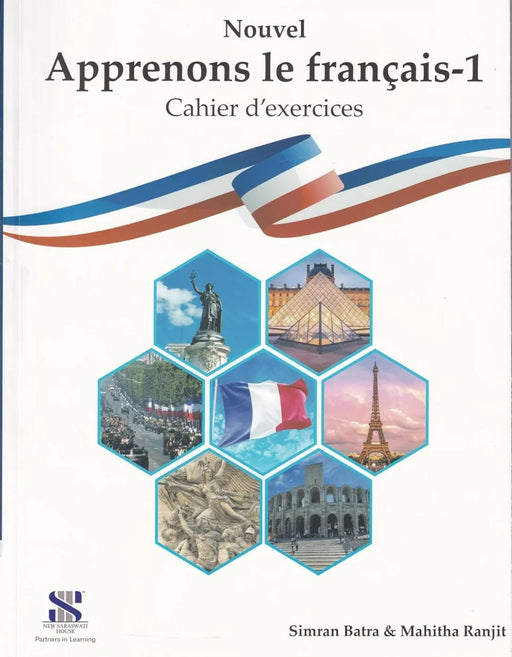 Apprenons Le Francais French Workbook 01: Educational Book (2025-26) by Mahitha Ranjit Simran Batra - eLocalshop
