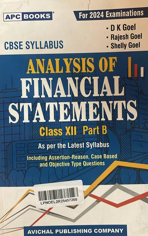 Analysis of Financial Statements Class XII Part B Book , D K Goel - eLocalshop