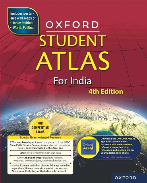 Oxford Student Atlas for India, Fourth Edition - Useful for Competitive Exams - eLocalshop