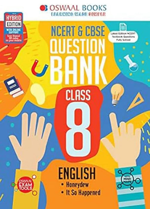 Oswaal NCERT & CBSE Question Bank Class 8 English Book (For 2023 Exam) - eLocalshop