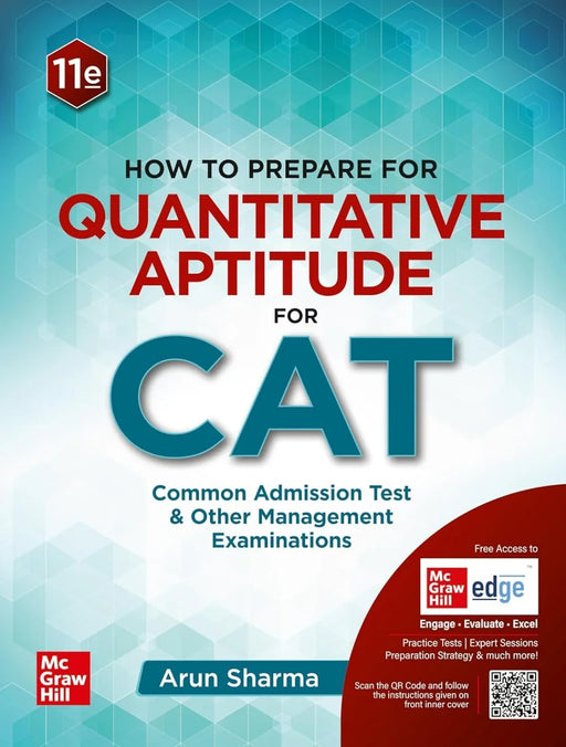 Quantitative Aptitude for CAT 2025 by Arun Sharma | 11th edition (latest) | CAT/ MBA entrance exam book with Solved Previous Years' Papers (PYQs) | 250 high quality questions over 11 Solved Mock Tests - eLocalshop