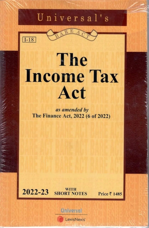 The Income Tax by Uiversal Law Publication - eLocalshop