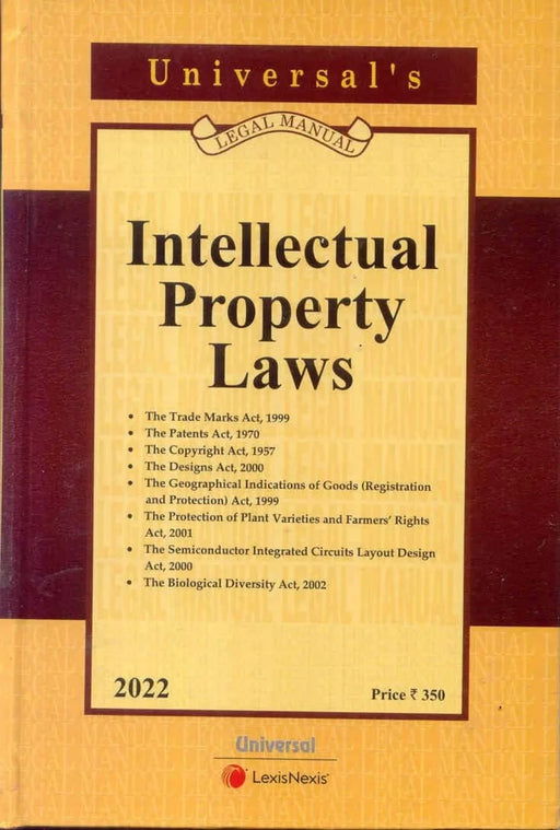 Universal's Legal Manual- Intellectual Property Laws [2020 Edn.] - eLocalshop