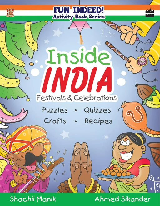 Inside India - Festivals & Celebrations: Festivals and Celebrations, Activity Book for Kids - eLocalshop