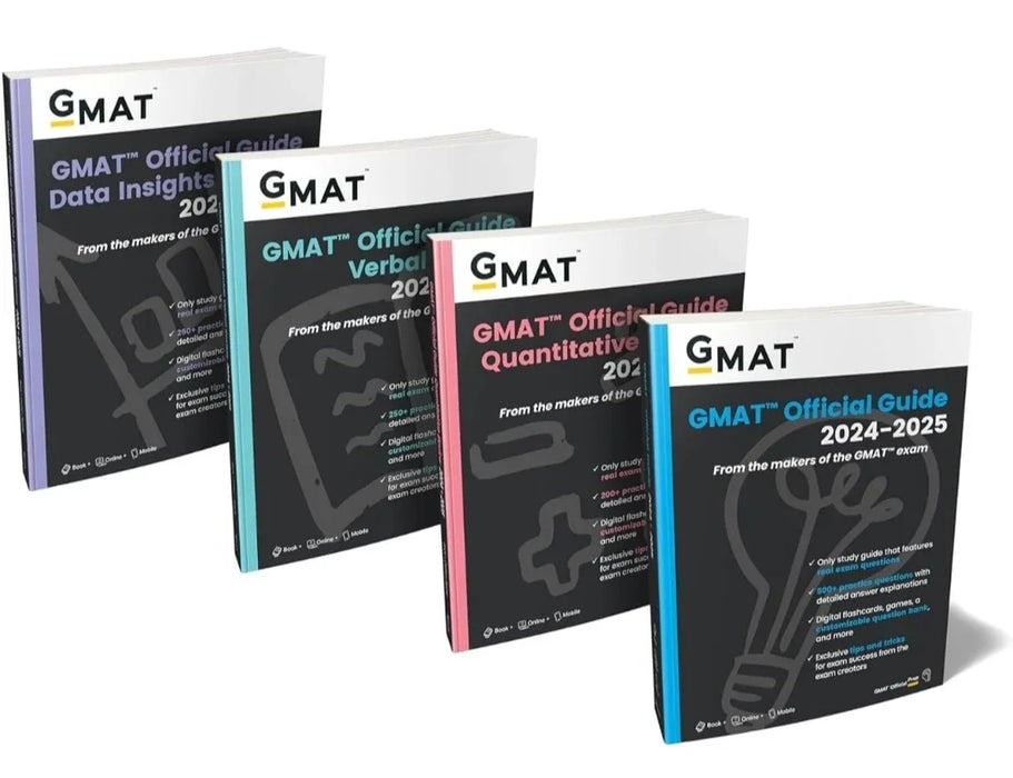 GMAT Official Guide 2024-2025 Bundle: Books + Online Question Bank - eLocalshop