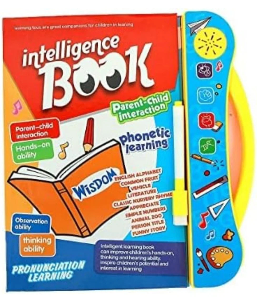 Toy Imagine Intelligence Book Sound Book for Children Fun Educational ...