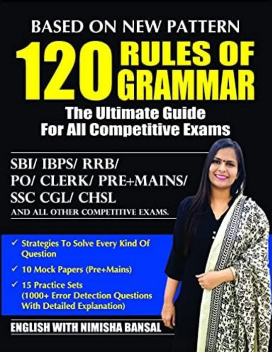120 RULES OF GRAMMAR - ENGLISH WITH NIMISHA BANSAL - eLocalshop