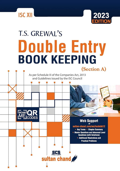 T.S. Grewal'S Double Entry Book Keeping (Section A): Textbook For Isc Class 12 (2023-24 Examination) - eLocalshop