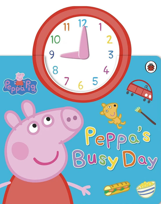 Peppa Pig: Peppa's Busy Day (Die-cut book) - eLocalshop
