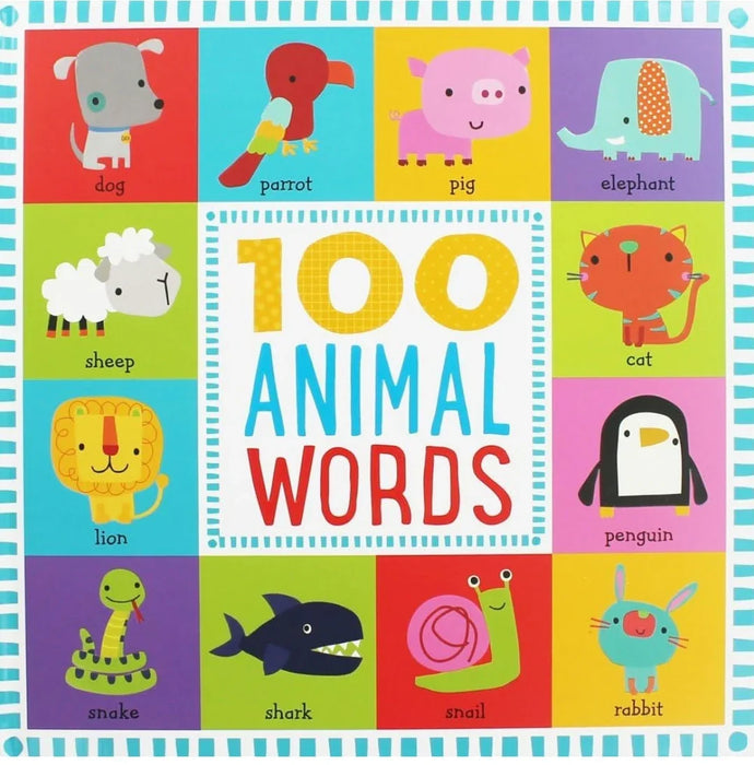 100 First Animal Words by Dawn Machell - eLocalshop
