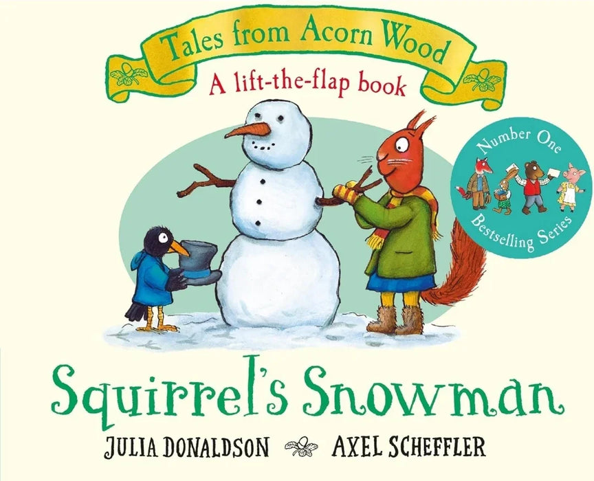 Squirrel's Snowman by Julia Donaldson - eLocalshop