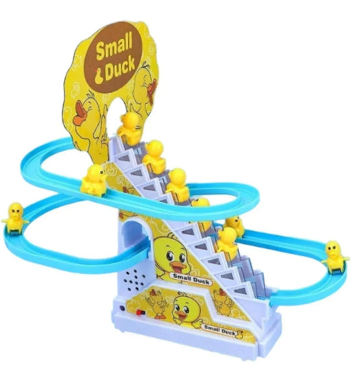 Ducks Slide Toy Set Electric Duck Climbing Stairs for Toddlers Children Kids 9 Duck - eLocalshop