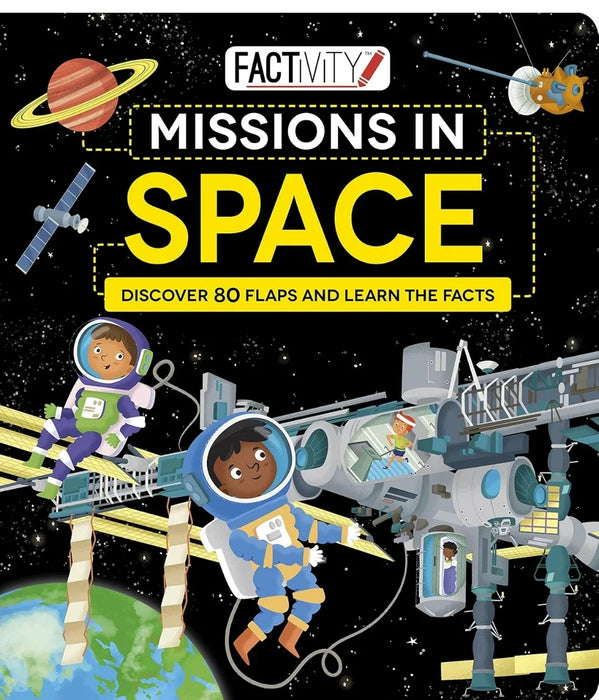 Missions in Space: Discover 80 Flaps and Learn the Facts (Factivity) - eLocalshop