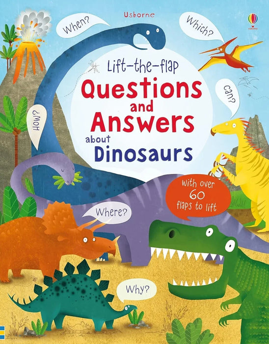 Lift-the-flap Questions and Answers about Dinosaurs (Questions & Answers) - eLocalshop