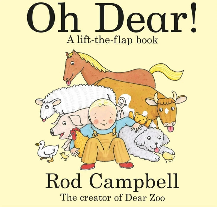 Oh Dear by Rod Campbell old boardbook - eLocalshop