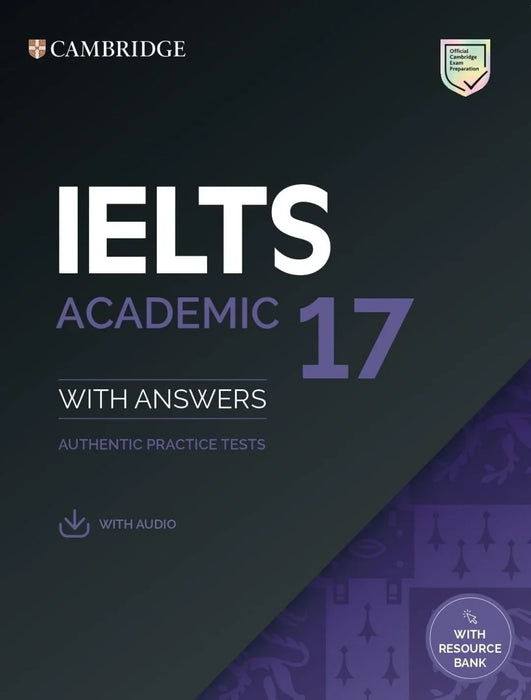 IELTS 17 Academic Student's Book with Answers with Audio with Resource Bank (South Asian edition)