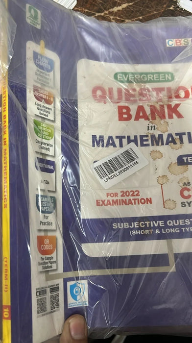 Evergreen Examinations Solved Question Papers Of Past 10 Years Class 10 (For March 2022 Examination)