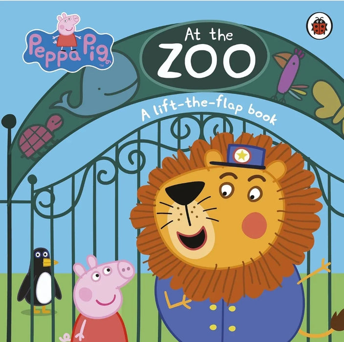Peppa Pig: At the Zoo (A Lift-the-Flap B: A Lift-the-Flap Book