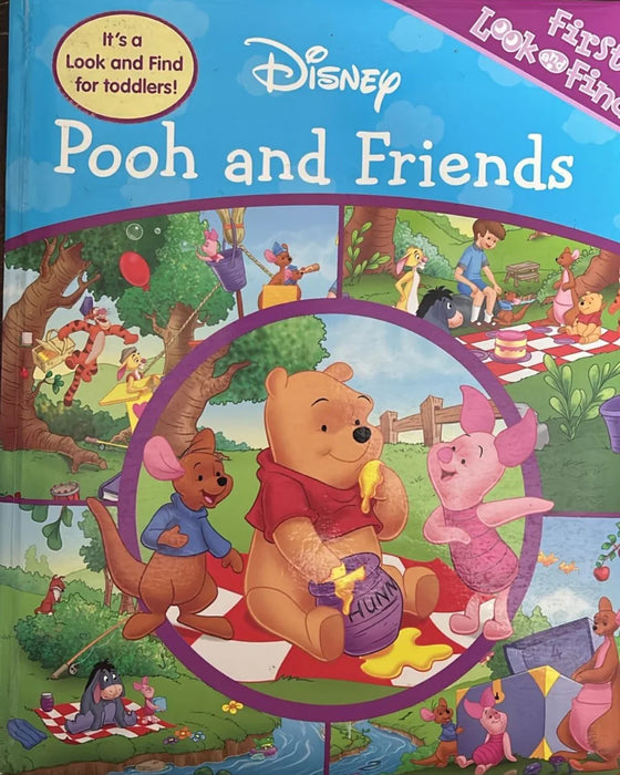 Disney Winnie the Pooh and His Friends, Too!: First Look and Find