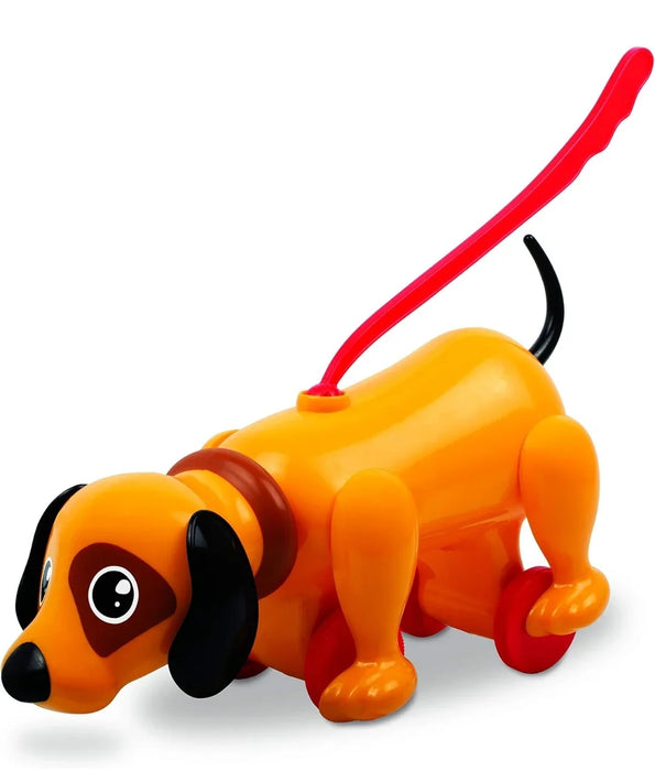 Giggles - Sniffy The Dog , Pull along toy , Head bobs,Tail wags,Encourages Walking , Toy for 1 year old, Infant and Preschool Toys, 12 months & above