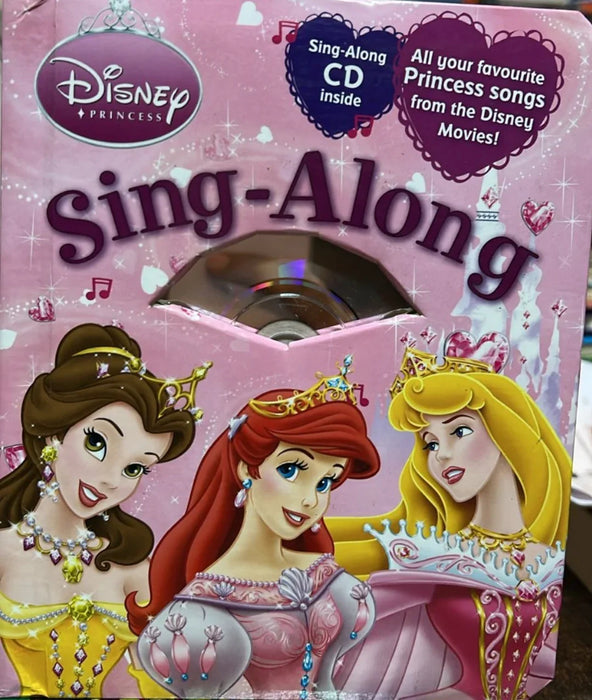 Disney Princess Sing Along book with CD