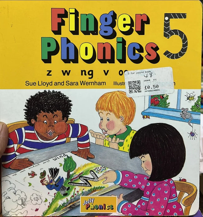 Finger Phonics Book 5 by Sue Lloyd , Sara Wernham , Lib Stephen
