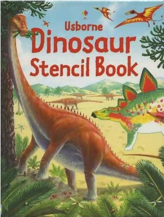 Dinosaur Stencil Book (Stencil Books)
