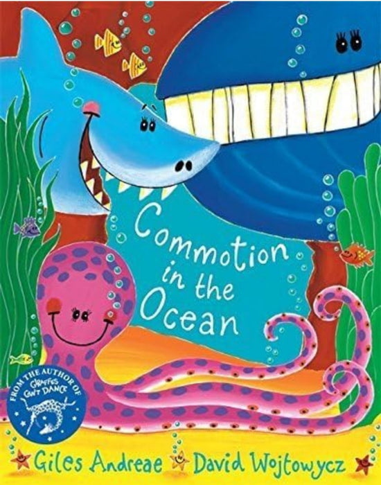 Commotion In The Ocean (Orchard Picturebooks) by Giles Andreae