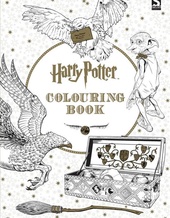 HARRY POTTER-THE OFFICIAL COLOURING BOOK