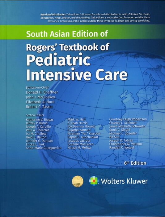 Rogers Handbook Of Pediatric Intensive Care 6th edition