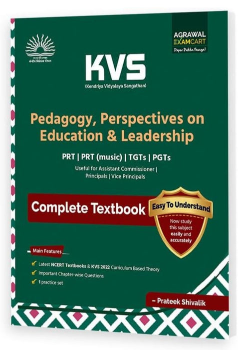 Examcart KVS Perspective on Education & Leadership Text Book For 2023 Exams in English