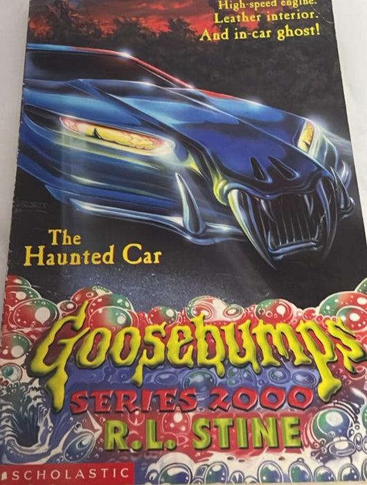 THE HAUNTED CAR (Goosebumps Series 2000 - 21) By R.L.Stine
