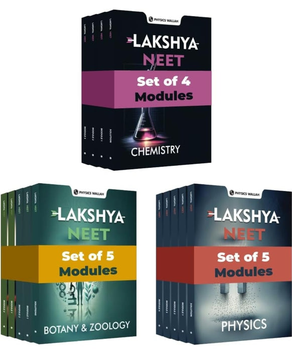 PW Lakshya for NEET Class 12th (2024 Edition) Combo Set of 14 books