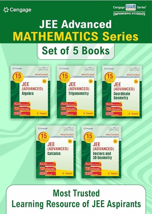 Cengage Mathematics Combo for JEE Advanced Set of 5 Books