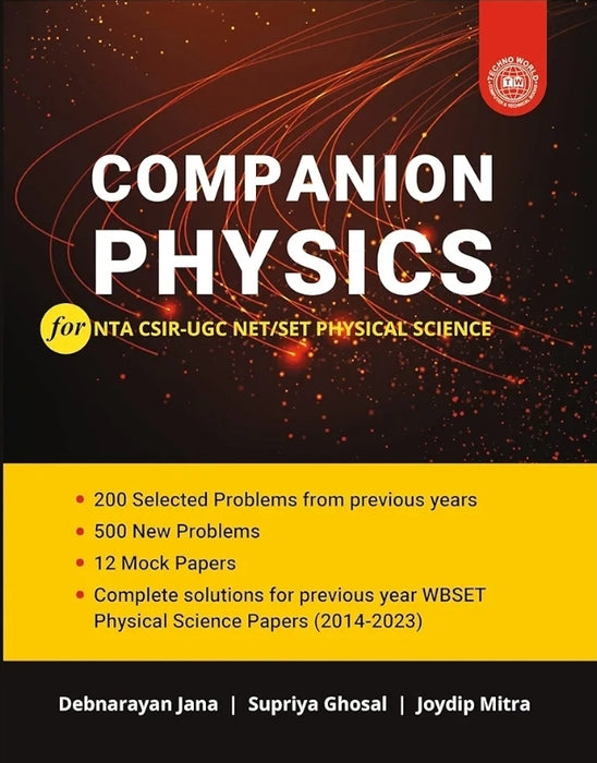 Companion Physics Nta/Ugc Net/Jana,Mi