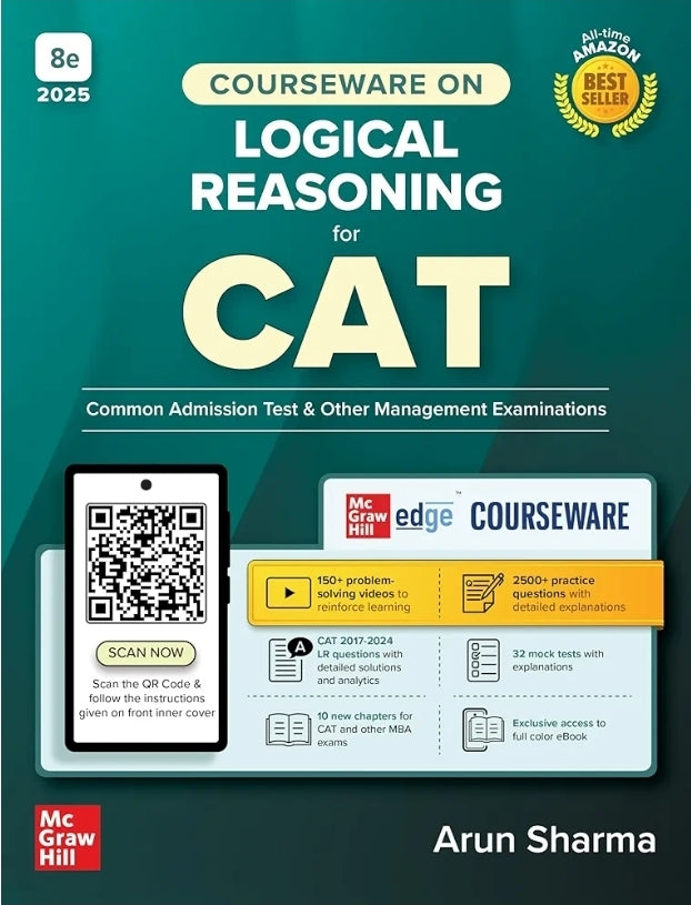 Courseware on Logical Reasoning, 8e for CAT 2025-26 by Arun Sharma — eLocalshop