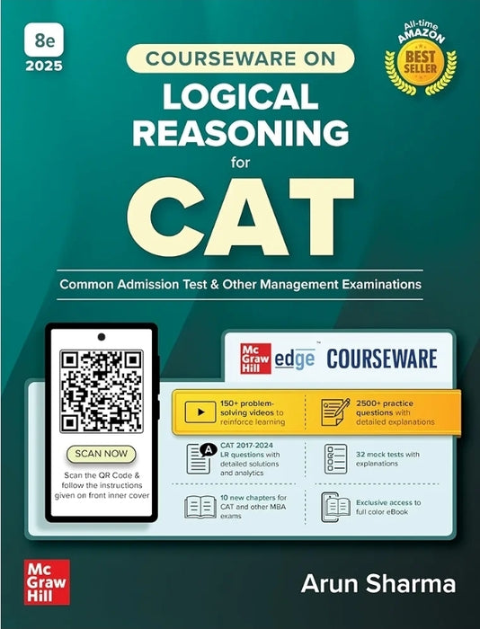 Courseware on Logical Reasoning, 8e for CAT 2025-26 by Arun Sharma